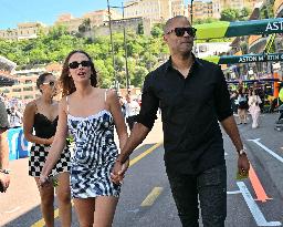 Tony Parker At Monaco Grand Prix