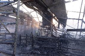 Russian Strike On Epicenter In Kharkiv