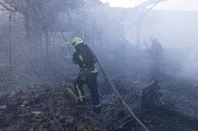 Russian Strike On Epicenter In Kharkiv