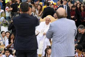 Pope Francis Leads First World Children's Day - Rome