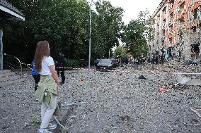 Russian forces attack central Kharkiv