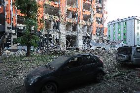 Russian forces attack central Kharkiv