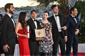 Cannes 2024 Winners Photocall