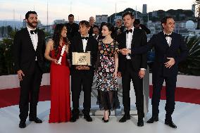 Cannes - Palme D'Or Winners Photocall