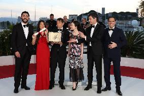 Cannes - Palme D'Or Winners Photocall