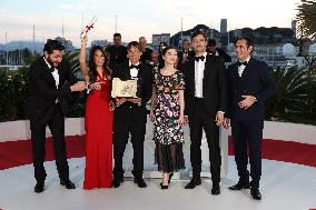 Cannes - Palme D'Or Winners Photocall