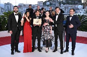 Annual Cannes Film Festival - Palme D'Or Winners Photocall  - Cannes DN