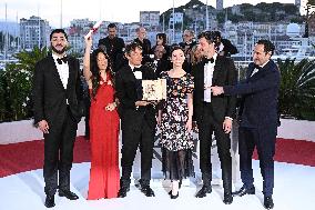 Annual Cannes Film Festival - Palme D'Or Winners Photocall  - Cannes DN