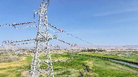 West-east Power Transmission Network Construction in Korla