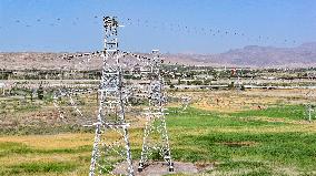 West-east Power Transmission Network Construction in Korla