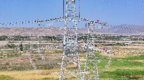 West-east Power Transmission Network Construction in Korla