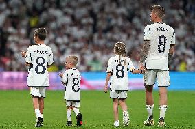 Toni Kroos Says Goodbye To Real Madrid