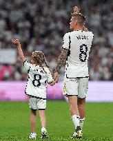 Toni Kroos Says Goodbye To Real Madrid