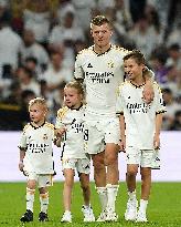 Toni Kroos Says Goodbye To Real Madrid