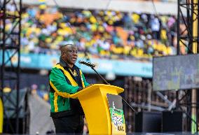ANC Holds Final Rally Before The National Elections - Johannesburg