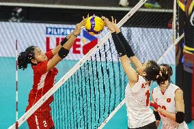 (SP)PHILIPPINES-MANILA-VOLLEYBALL-ASIAN WOMEN'S CHALLENGE CUP-VIETNAM VS INDONESIA