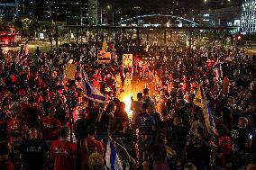 Anti-Netanyahu Protest - Tel Aviv