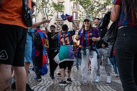 FC Barcelona Wins The Women's Champions League 2024