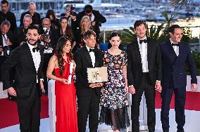 Palme D'Or Winners Photocall - The 77th Annual Cannes Film Festival