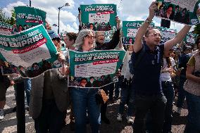 LFI EU Elections Campaign Rally - Aubervilliers