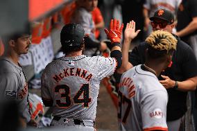 MLB San Francisco Giants Vs. New York Mets