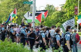 Pro-Palestine Protest - Chicago