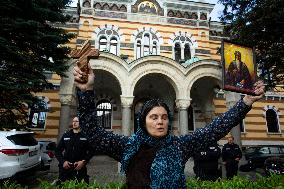 Protest Against Election Of The New Metropolitan Of The Sliven Diocese.