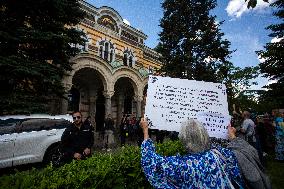 Protest Against Election Of The New Metropolitan Of The Sliven Diocese.