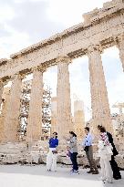 Japan Princess Kako in Greece