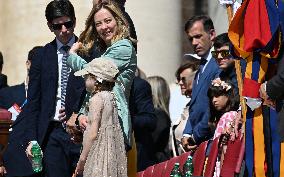 Pope Francis Leads Holy Mass On World Children's Day - Vatican