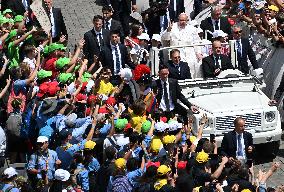 Pope Francis Leads Holy Mass On World Children's Day - Vatican