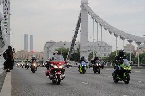 RUSSIA-MOSCOW-MOTORCYCLE PARADE