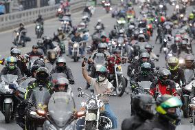RUSSIA-MOSCOW-MOTORCYCLE PARADE