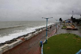 Cyclone Remal At Digha Sea Beach