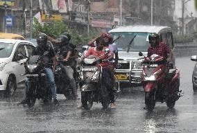 Heavy Rain And Wind Due To Cyclone Remal In Kolkata, India