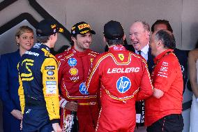 NO TABLOID. Monaco F1 GP Podium