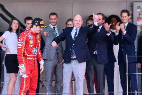 NO TABLOID. Monaco F1 GP Podium