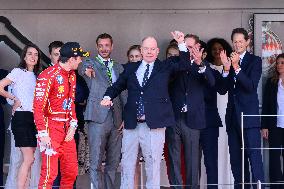 NO TABLOID. Monaco F1 GP Podium