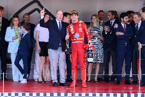 NO TABLOID. Monaco F1 GP Podium