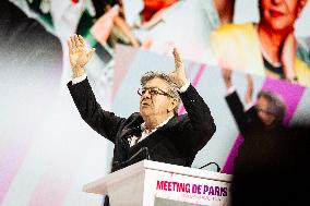 La France Insoumise Meeting, In Paris