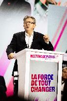La France Insoumise Meeting, In Paris