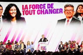 La France Insoumise Meeting, In Paris