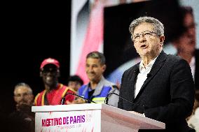 La France Insoumise Meeting, In Paris