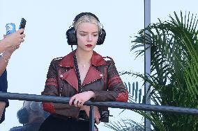 Anya Taylor-Joy Attends Monaco GP