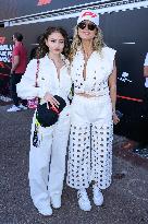 Heidi And Leni Klum Attend Monaco GP