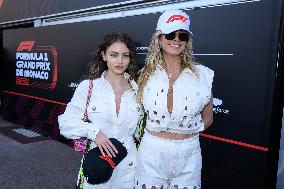 Heidi And Leni Klum Attend Monaco GP