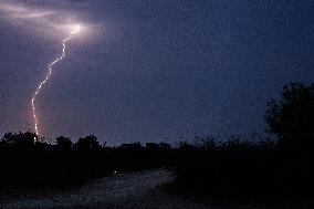 Thunderstorm In West Texas