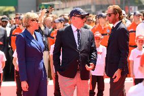 NO TABLOIDS - Princely Family Attends Monaco GP