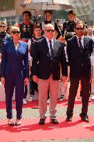 NO TABLOIDS - Princely Family Attends Monaco GP