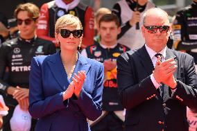 NO TABLOIDS - Princely Family Attends Monaco GP